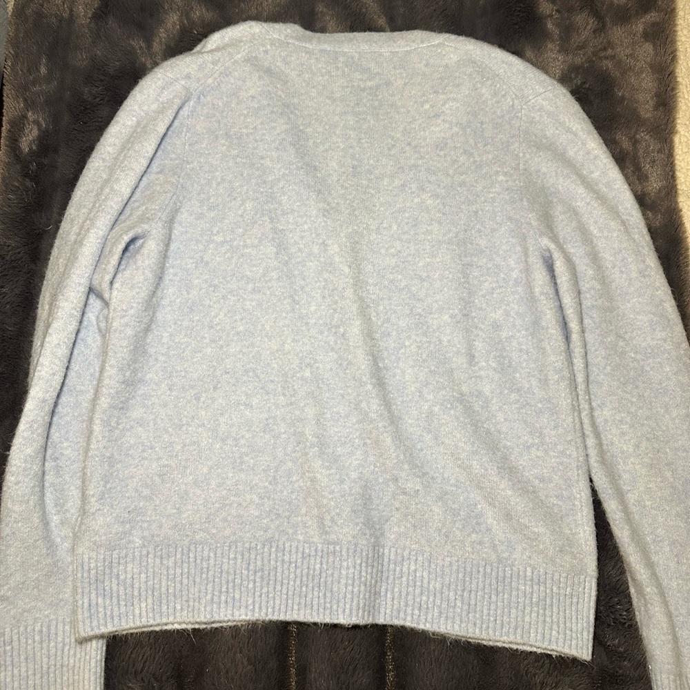 J. Crew Soft Sky Blue Knit Top - Picture 6 of 8